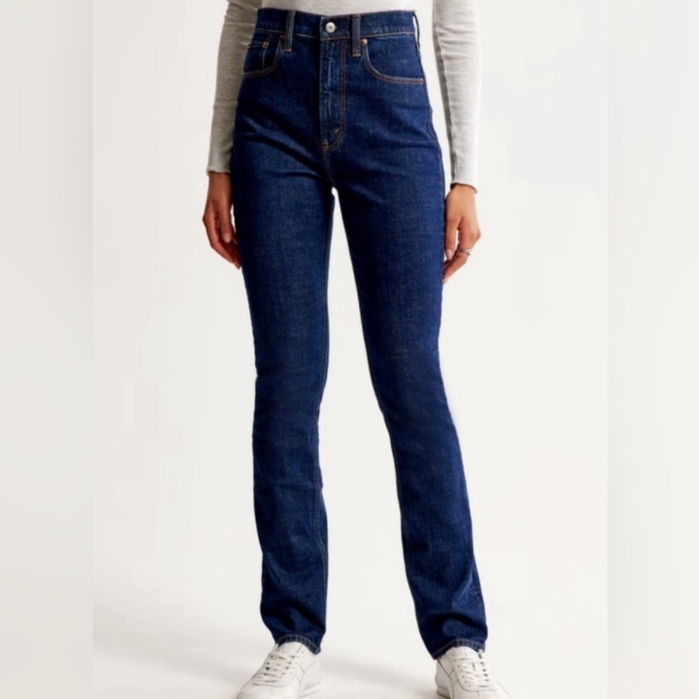 Abercrombie & Fitch The Slim Straight Ultra High Rise Jean Women’s Size 25/0